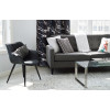 Zasłona z kółkami ENDLESS CHIC 140x270 czarny/sre